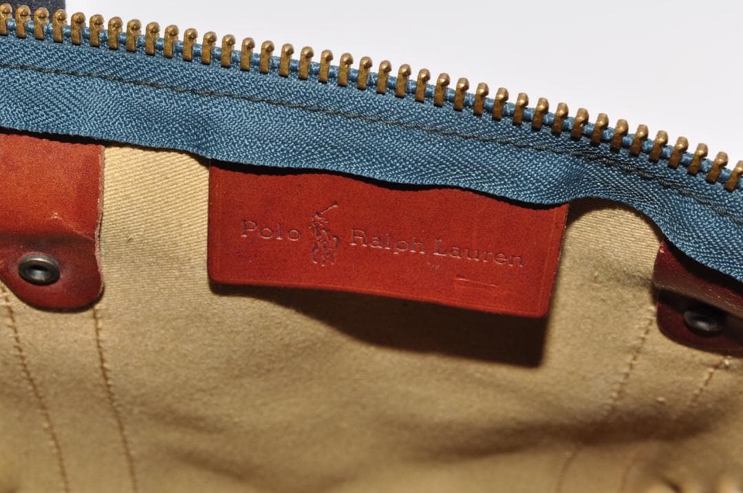 POLO RALPH LAUREN ポロラルフローレン チェック ボストンバッグ
