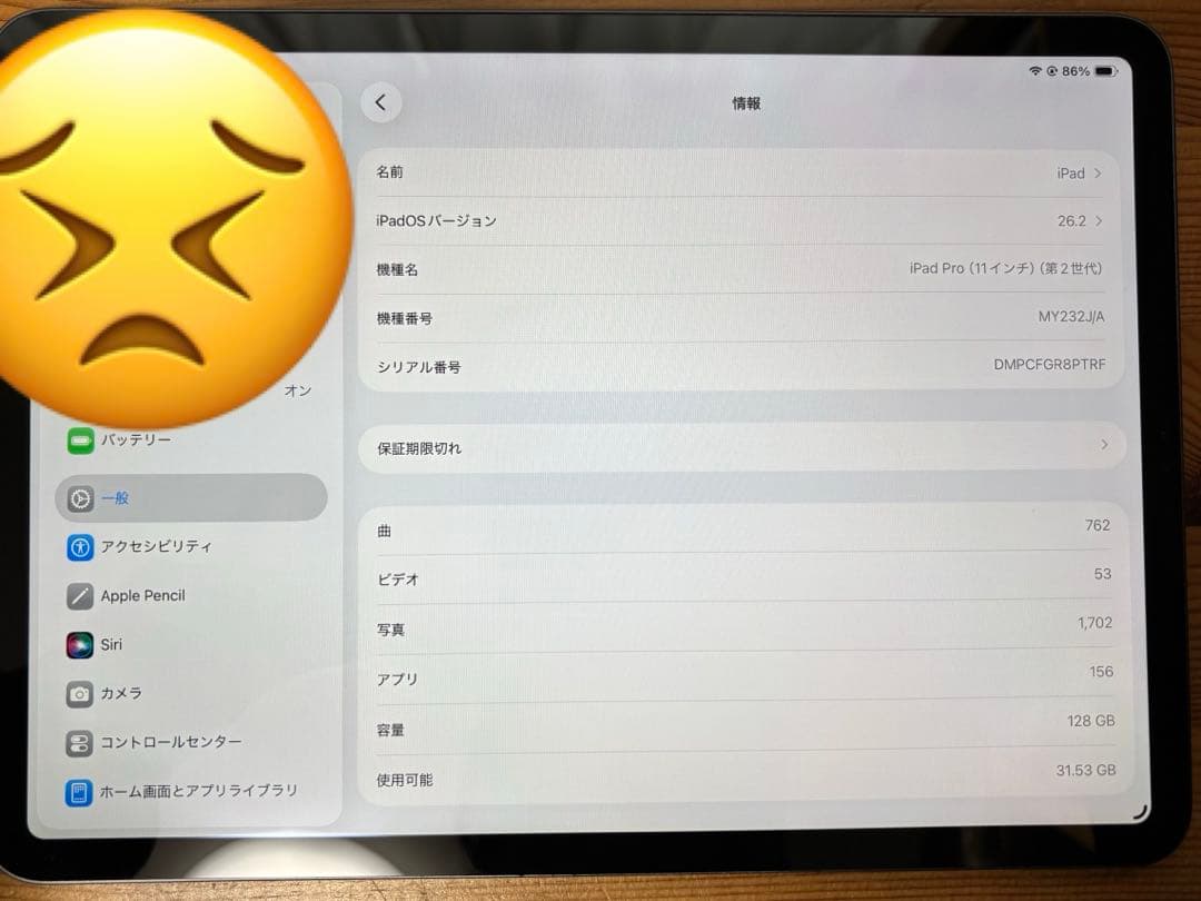 Apple iPad Pro 11インチ 第二世代 ＋Apple Pencil
