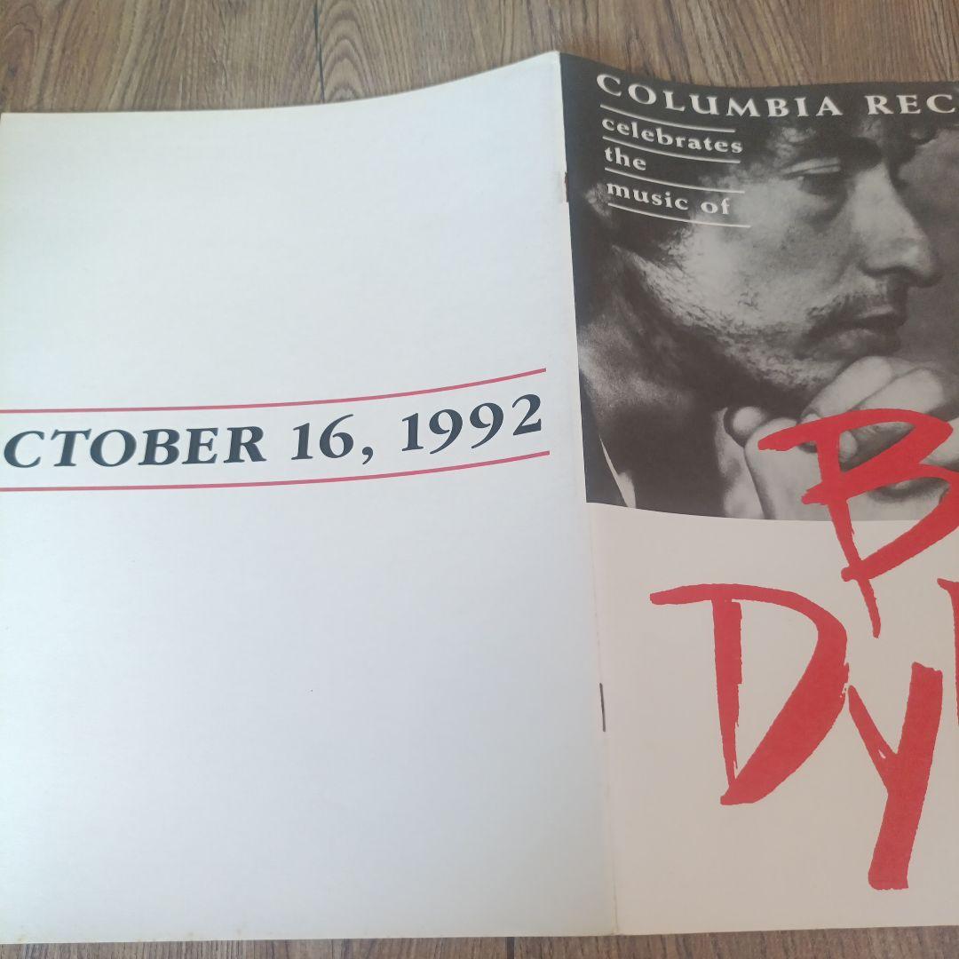 BOB DYLAN コンサートパンフ 1992年10月16日 ニューヨーク