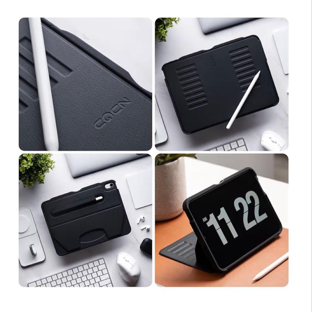 ZUGU CASE iPad Air ケース 11インチ ブラック