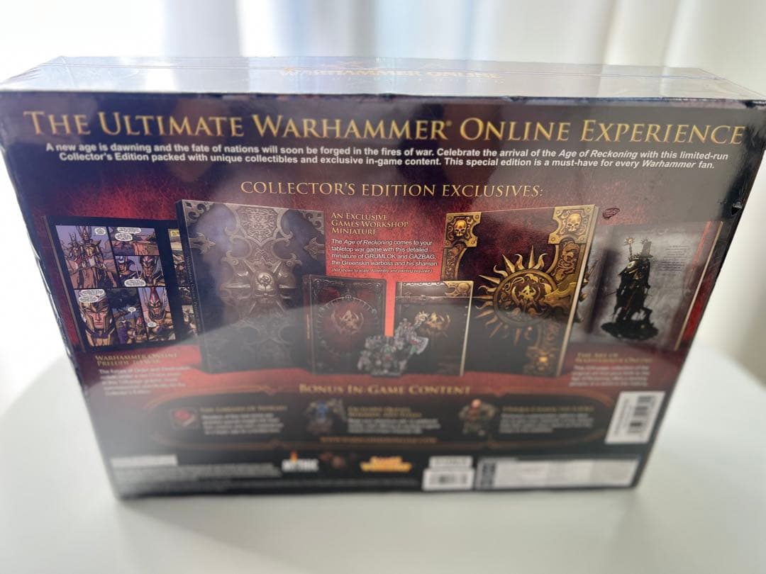 WARHAMMER ONLINE コレクターズエディション 未開封