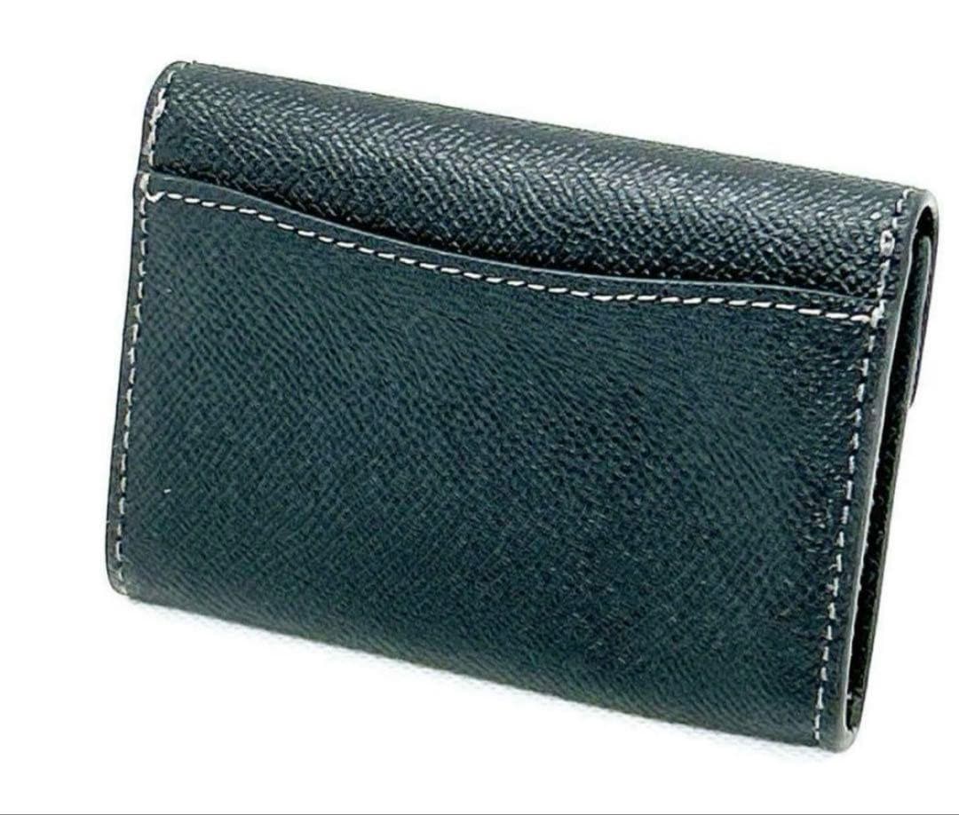 ラスト１点【新品未使用】COACH コーチ カードケース 名刺ケース ブラック