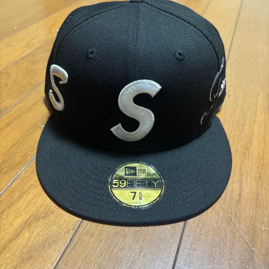 帽子 SUPREME 25SS Multi S Logo New Era Black