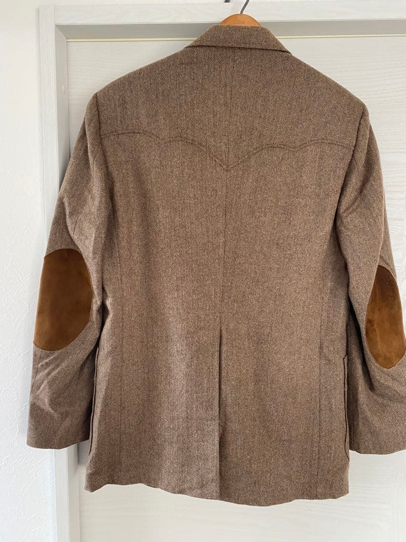 70s USA製　ジャケット　エルボーパッチ　ラギット　美品