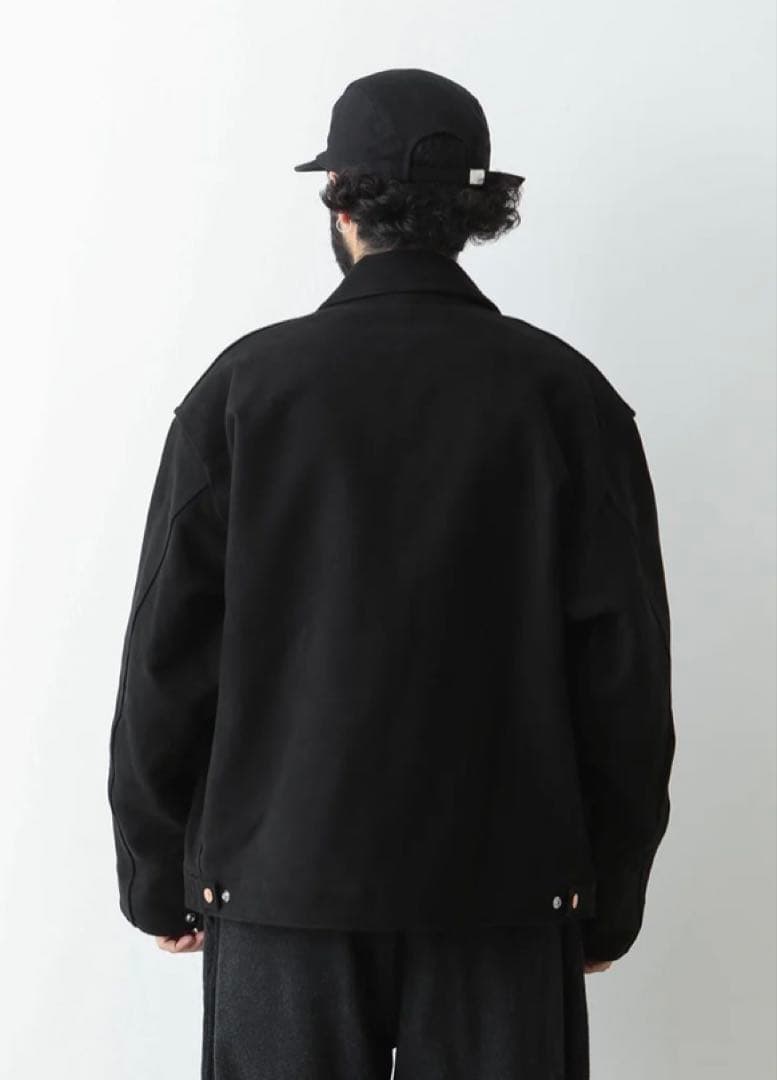 comoli モールスキンジップショートジャケット　3