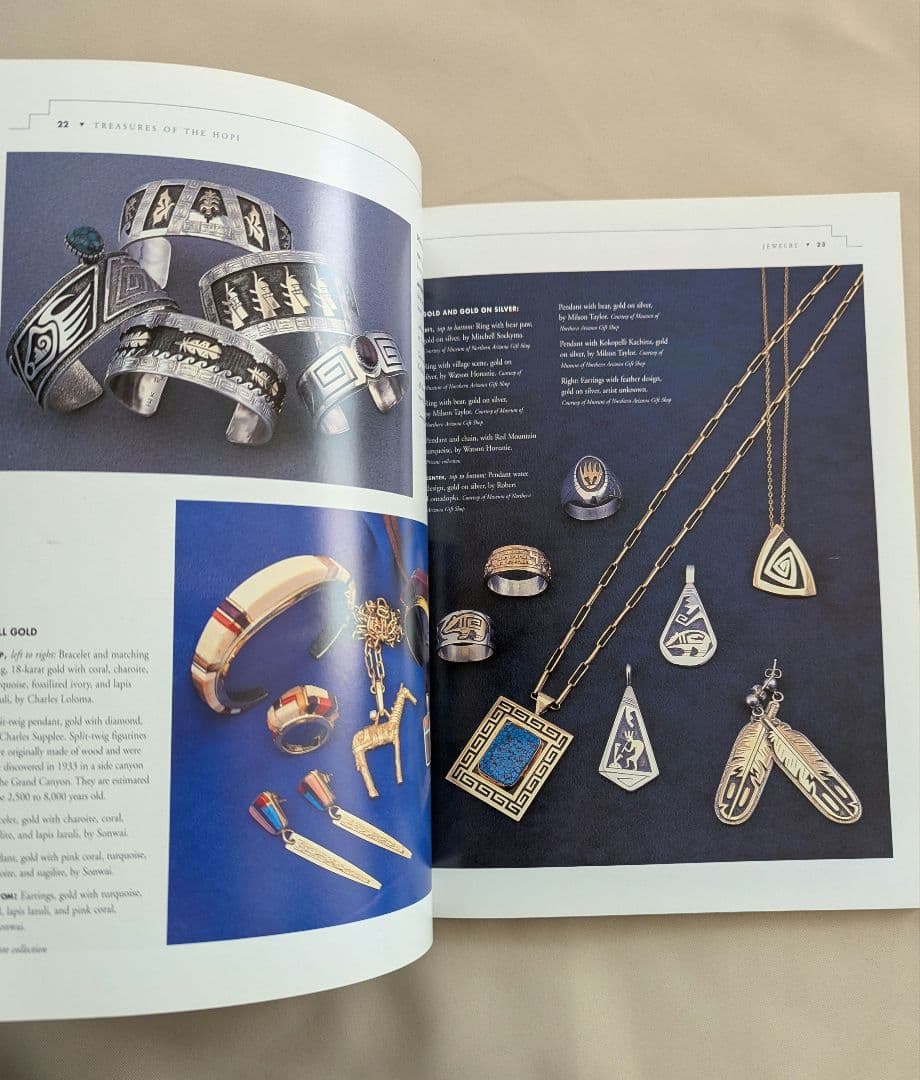 Treasures of the Hopi 洋書 ホピ族 工芸 ジュエリー