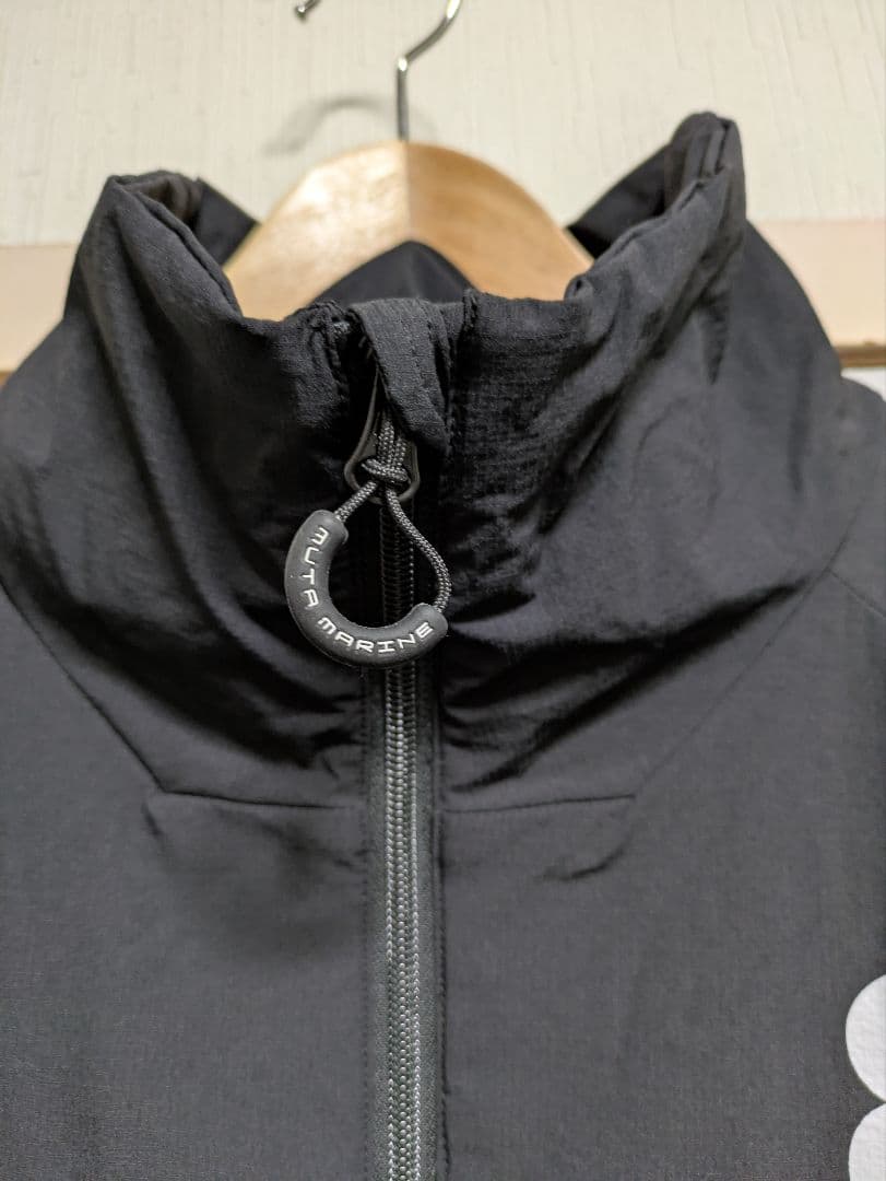 MUTA MARINE ブラックジャケット　中綿入り　サイズ7(LL)