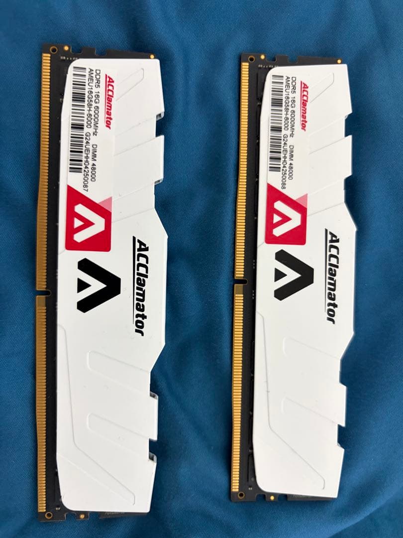 夏*楽様 DDR5-6000Mhz 32GB 16×2