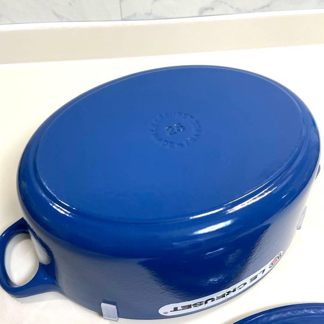 【美品】ルクルーゼ　ココット オーバル　25cm