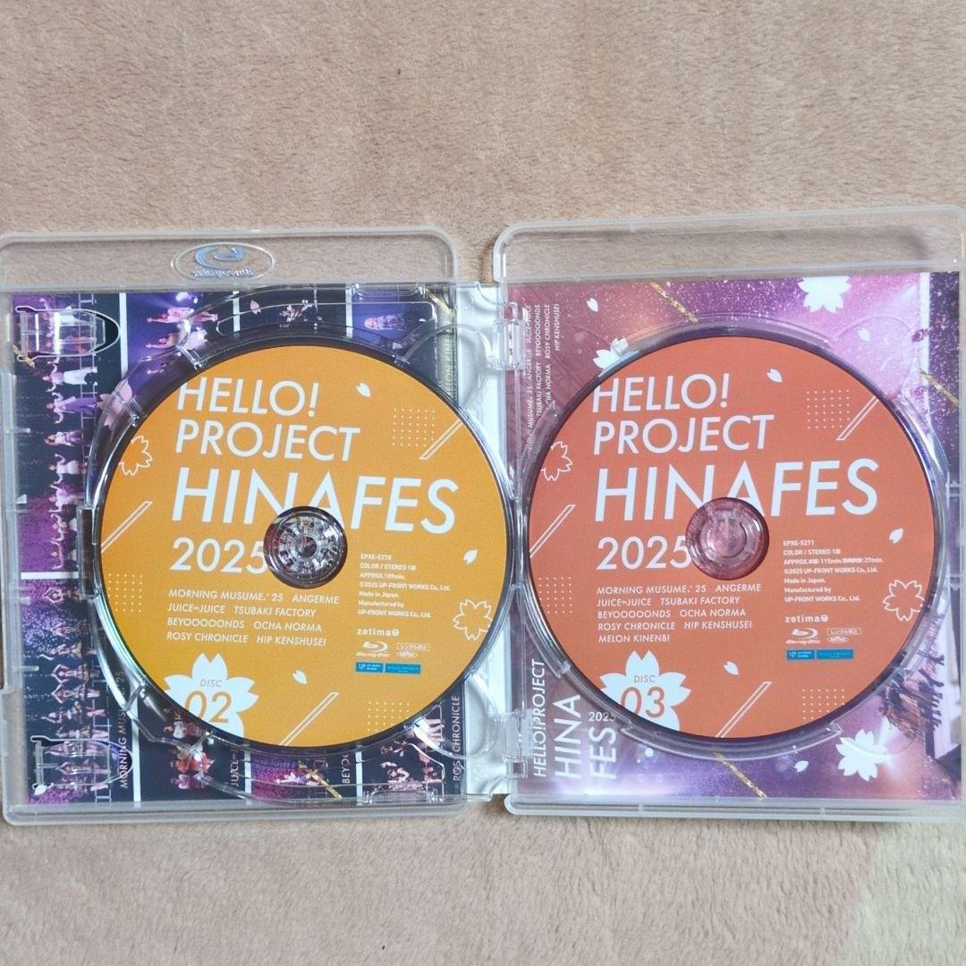 Hello!Project ひなフェス2025〈3枚組〉Blu-ray