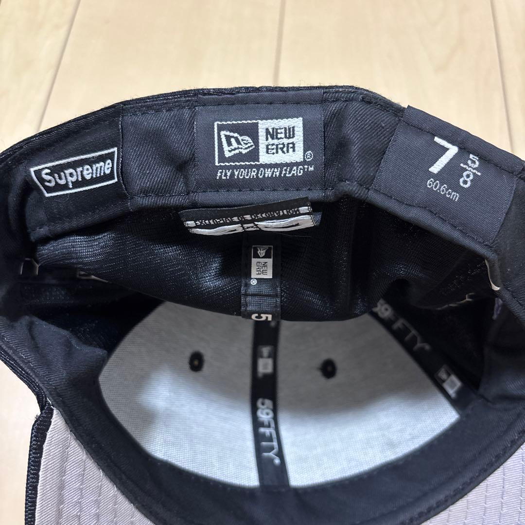 Supreme 59FIFTY キャップ ブラック 7 5/8