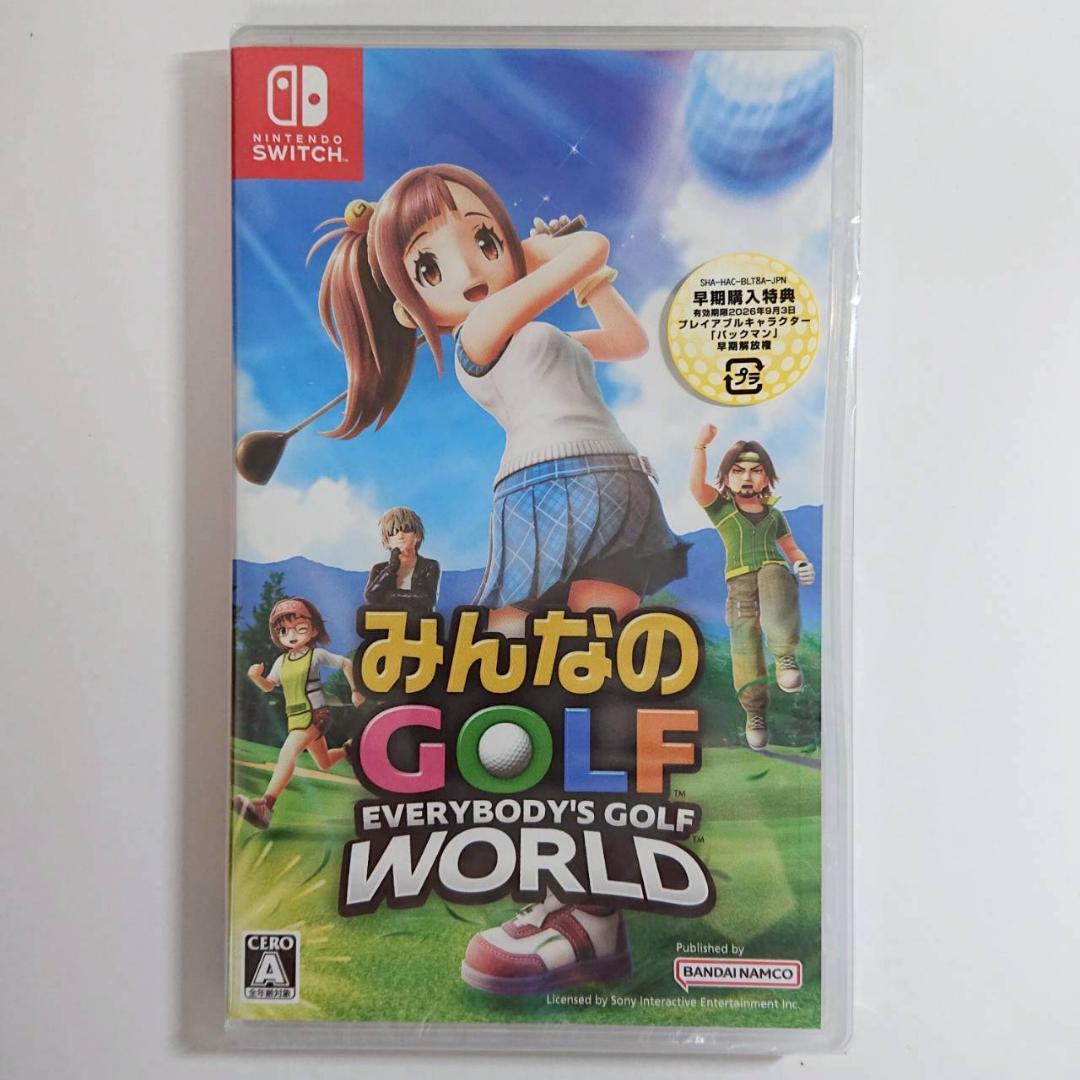 Switch みんなのゴルフ みんなのGOLF WORLD