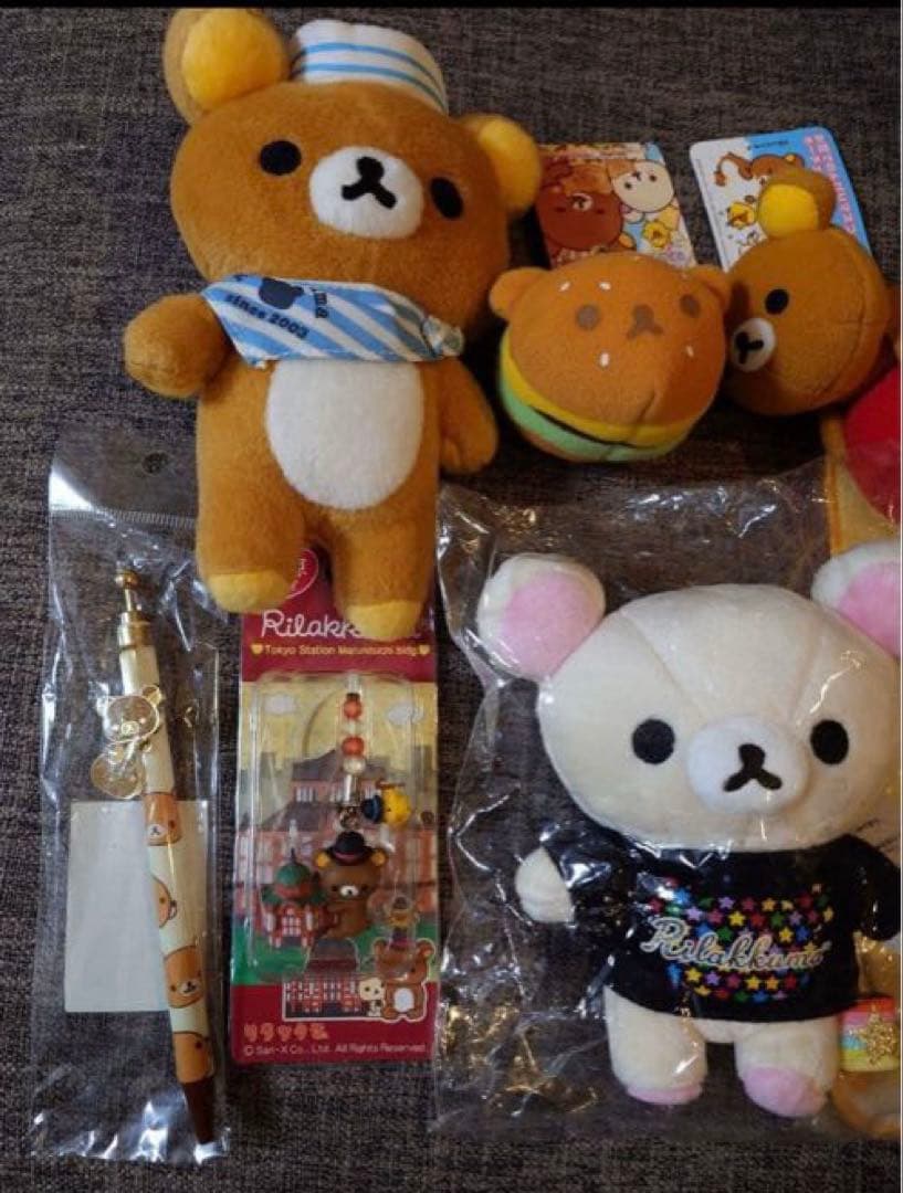 リラックマ コリラックマ ぬいぐるみ マスコット ボールペン ストラップ など