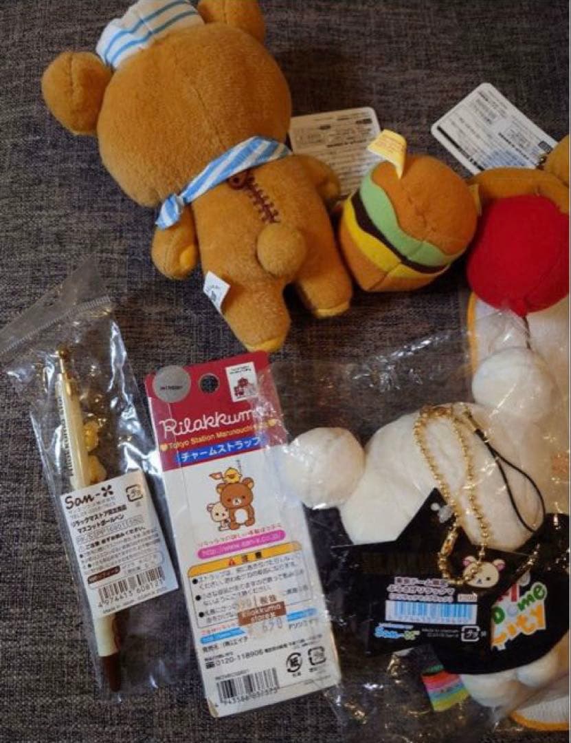 リラックマ コリラックマ ぬいぐるみ マスコット ボールペン ストラップ など