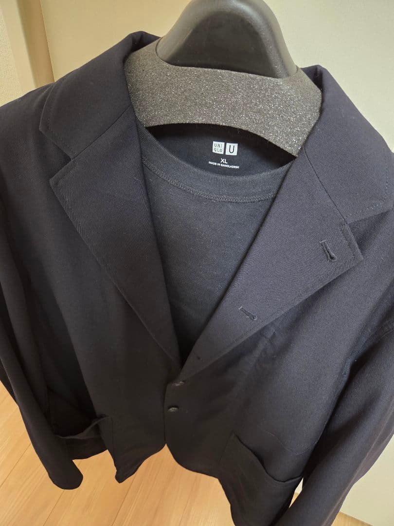 FOLLフォル/washed wool gaba set up