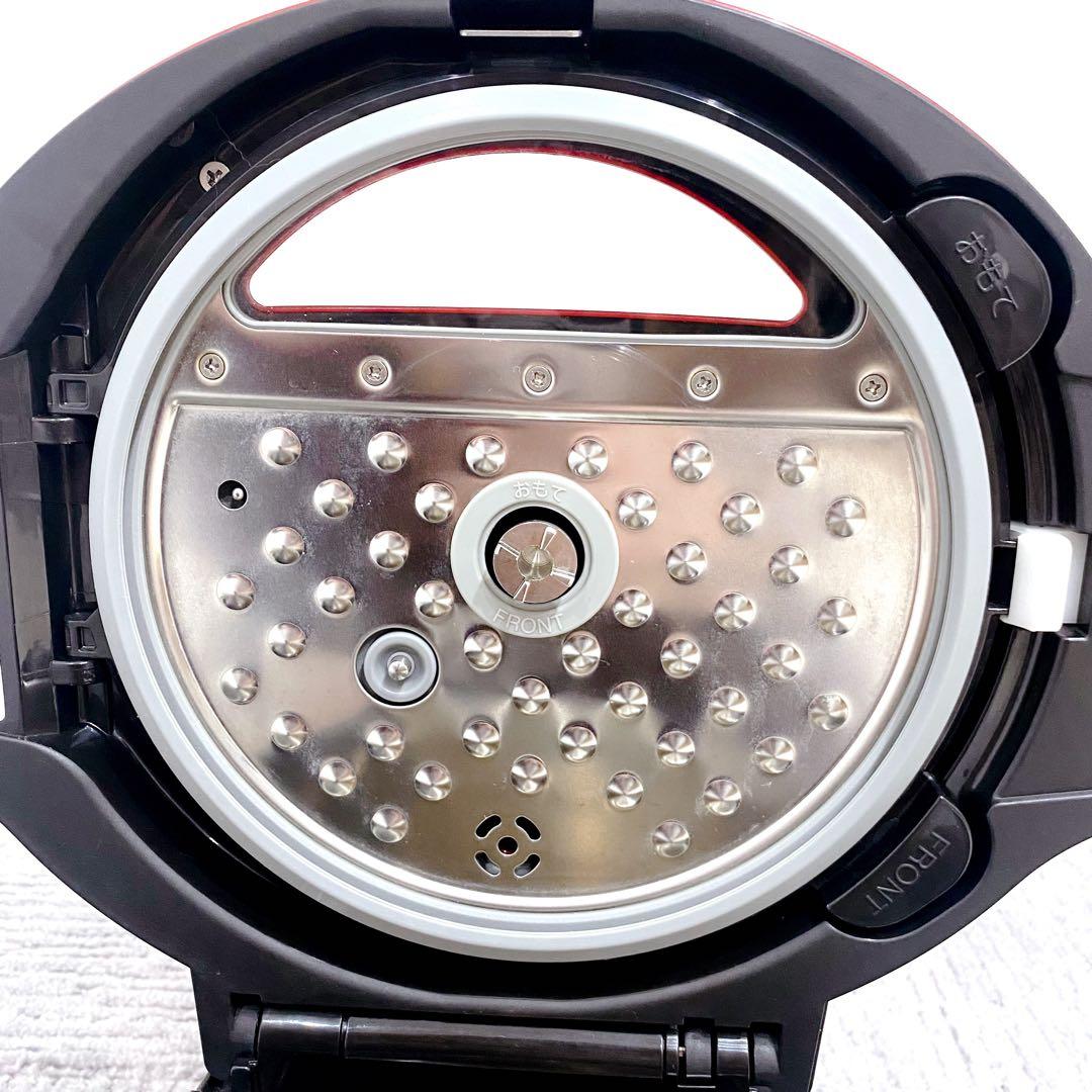 【消毒済】シャープ ヘルシオ ホットクック KN-HT99A-R 電気無水鍋 赤