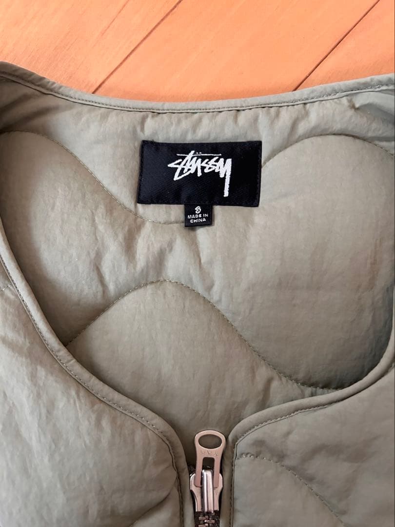 Stussy キルティングベスト