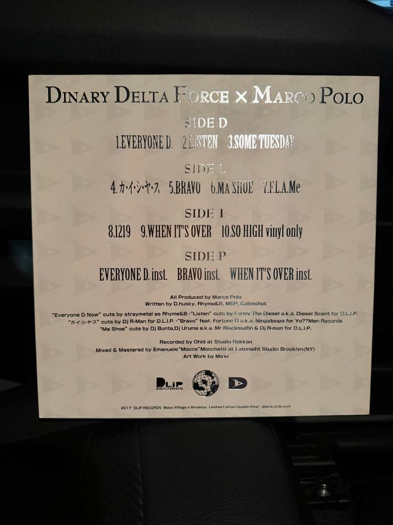 邦楽 DINARY DELTA FORCE EVERYONE D NOW2LP