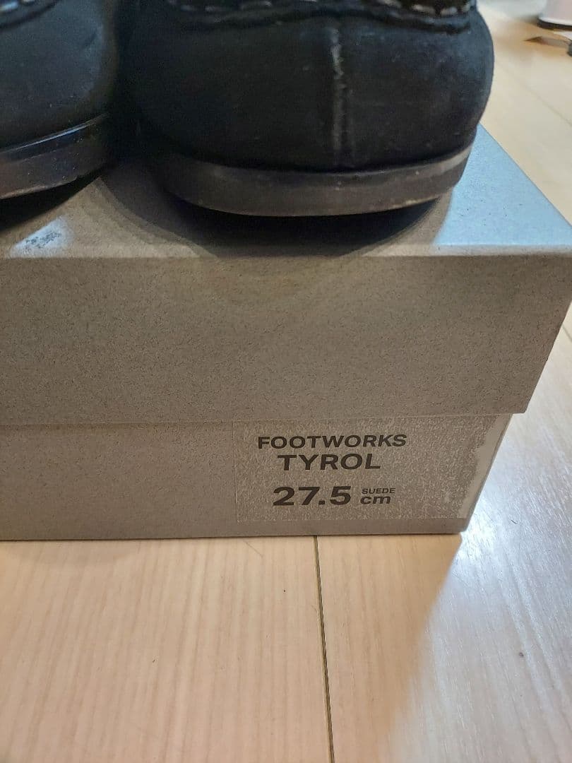 FOOTWORKS Tirolean shoes チロリアン 27.5cm
