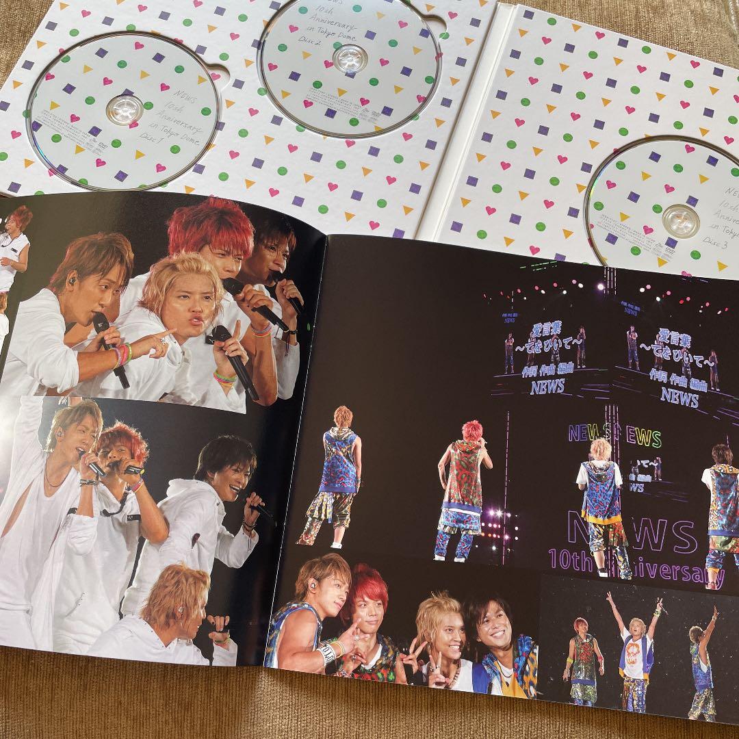 NEWS/ 10th Anniversary DVD & CD セット