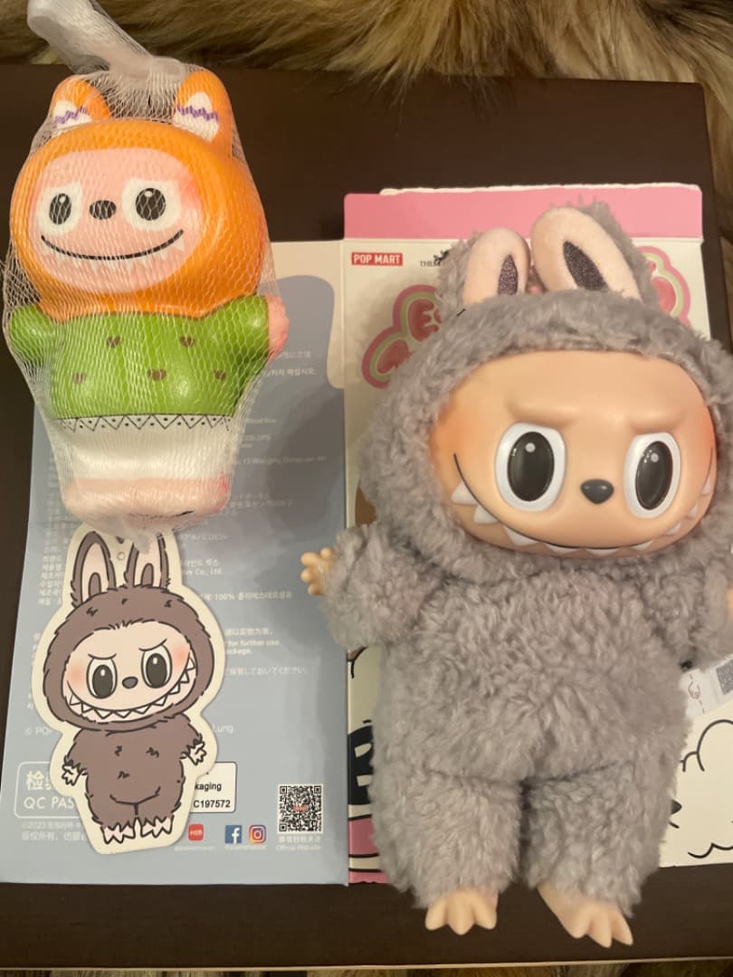 未使用　ラブブぬいぐるみ3点セット