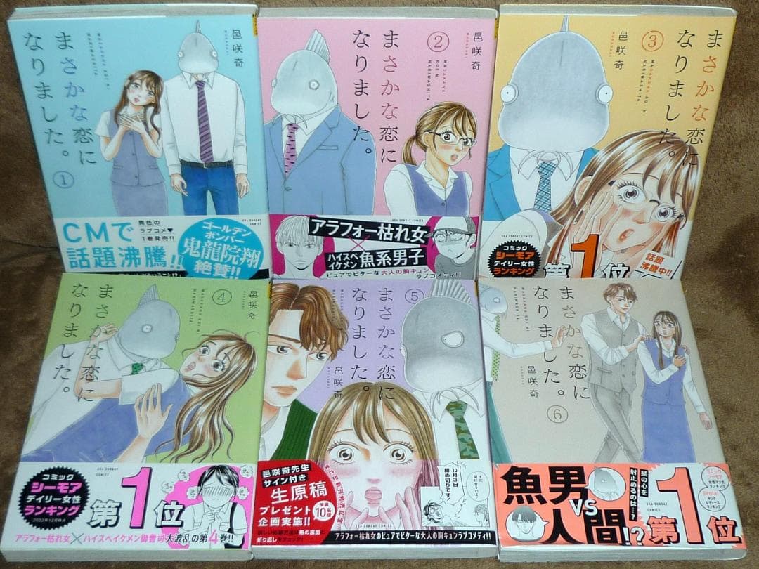 まさかな恋になりました。全巻セット