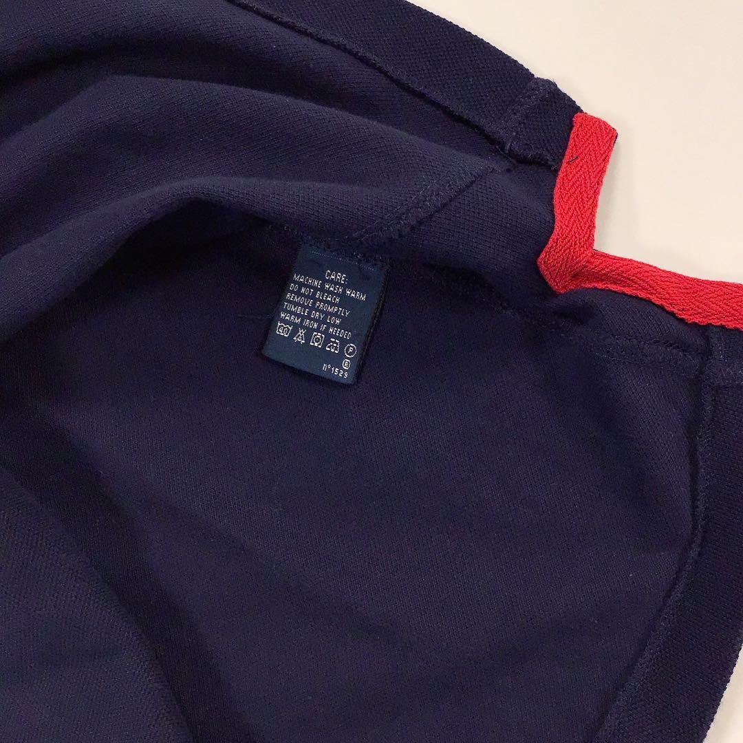 ポロ　ラルフローレン　グレートブリテンパッチ　半袖ポロシャツ L