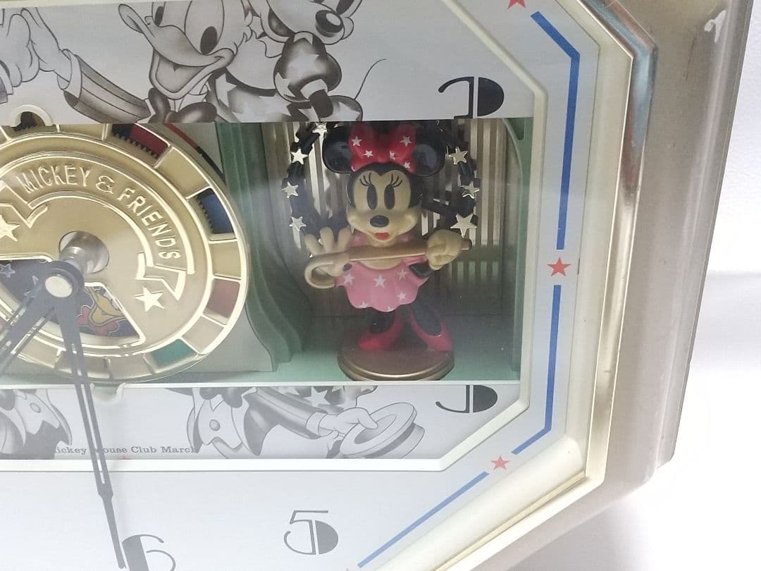 Disney Time Mickey & Friends 掛時計　カラクリ時計
