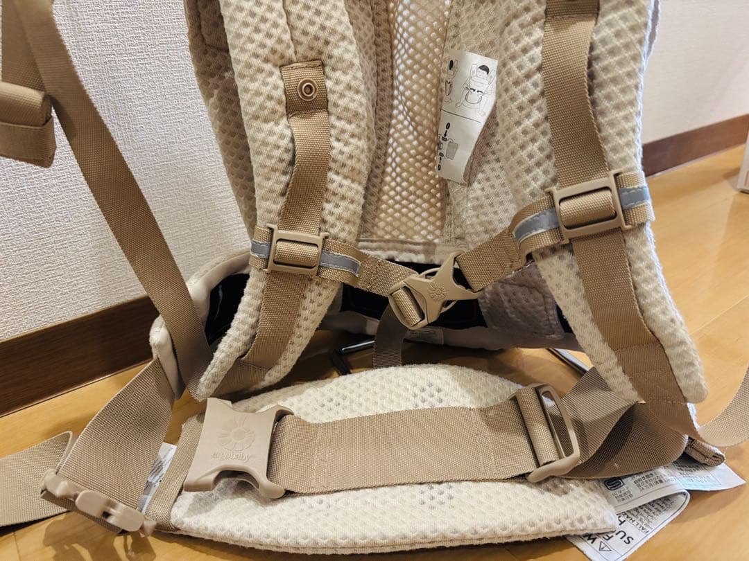 【美品】エルゴベビー　オムニ ブリーズ　ナチュラルベージュ