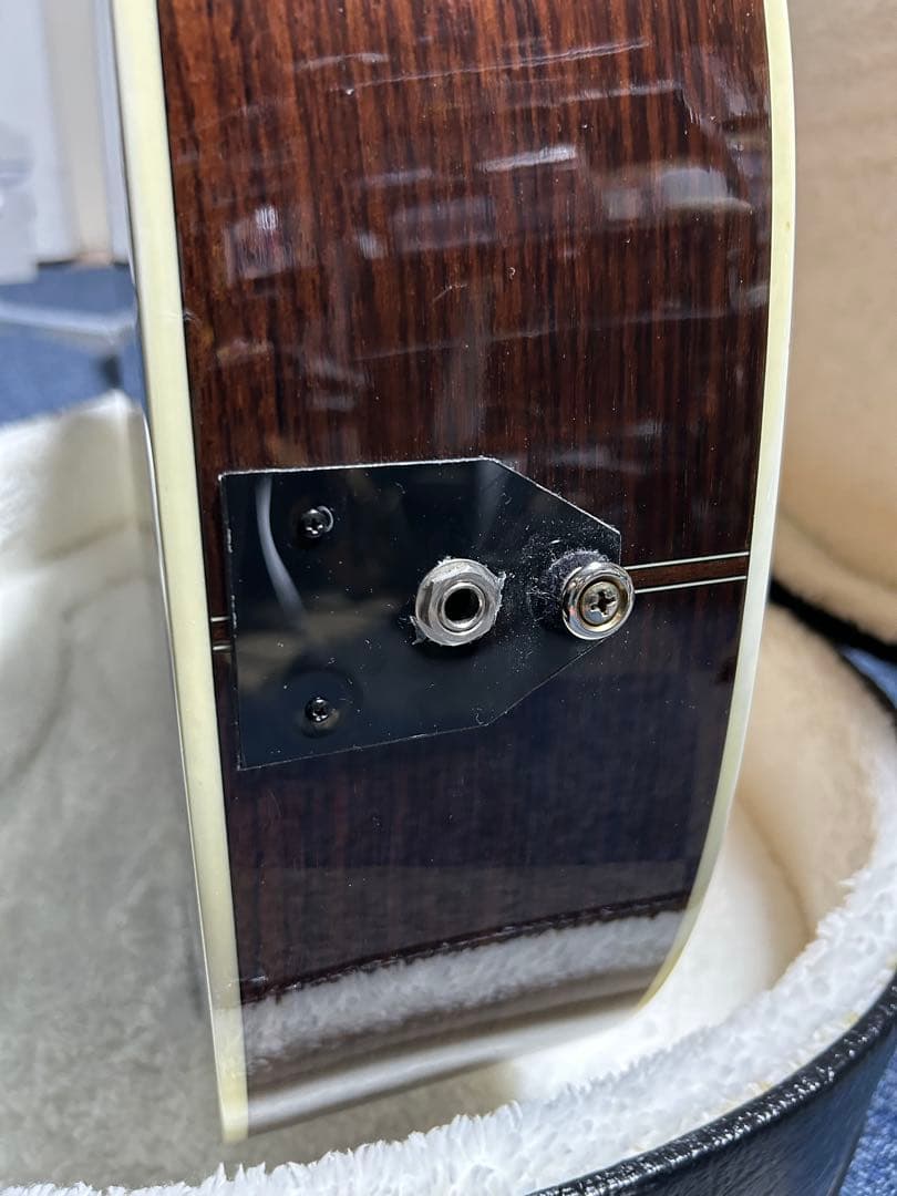 アコースティックベース　CRAFTER GAB24S/N ピックアップ交換