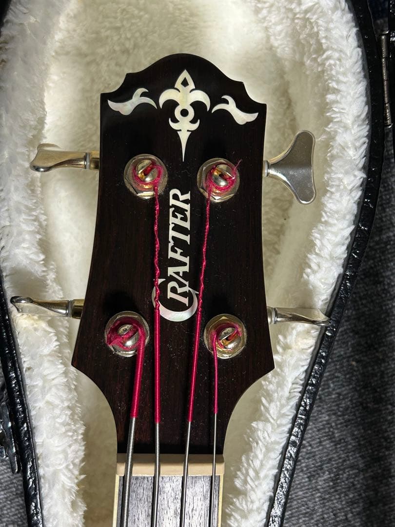 アコースティックベース　CRAFTER GAB24S/N ピックアップ交換