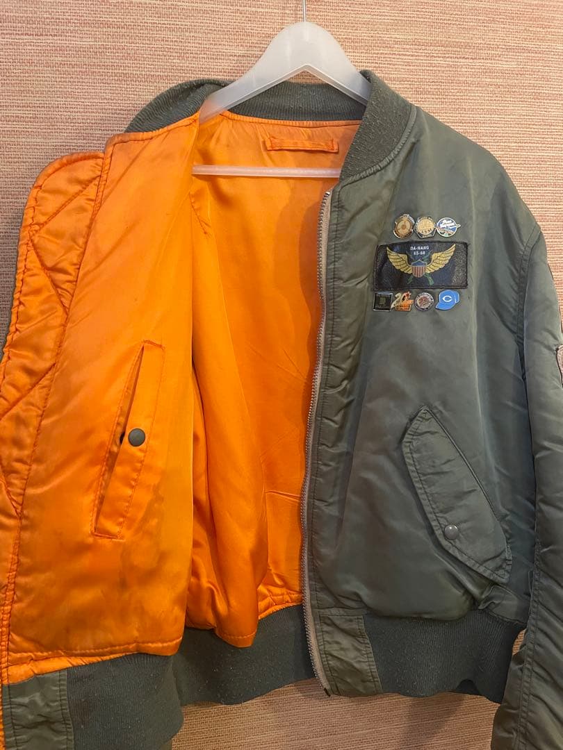 ジャケット・アウター AVIREX MA-1 Made in USA