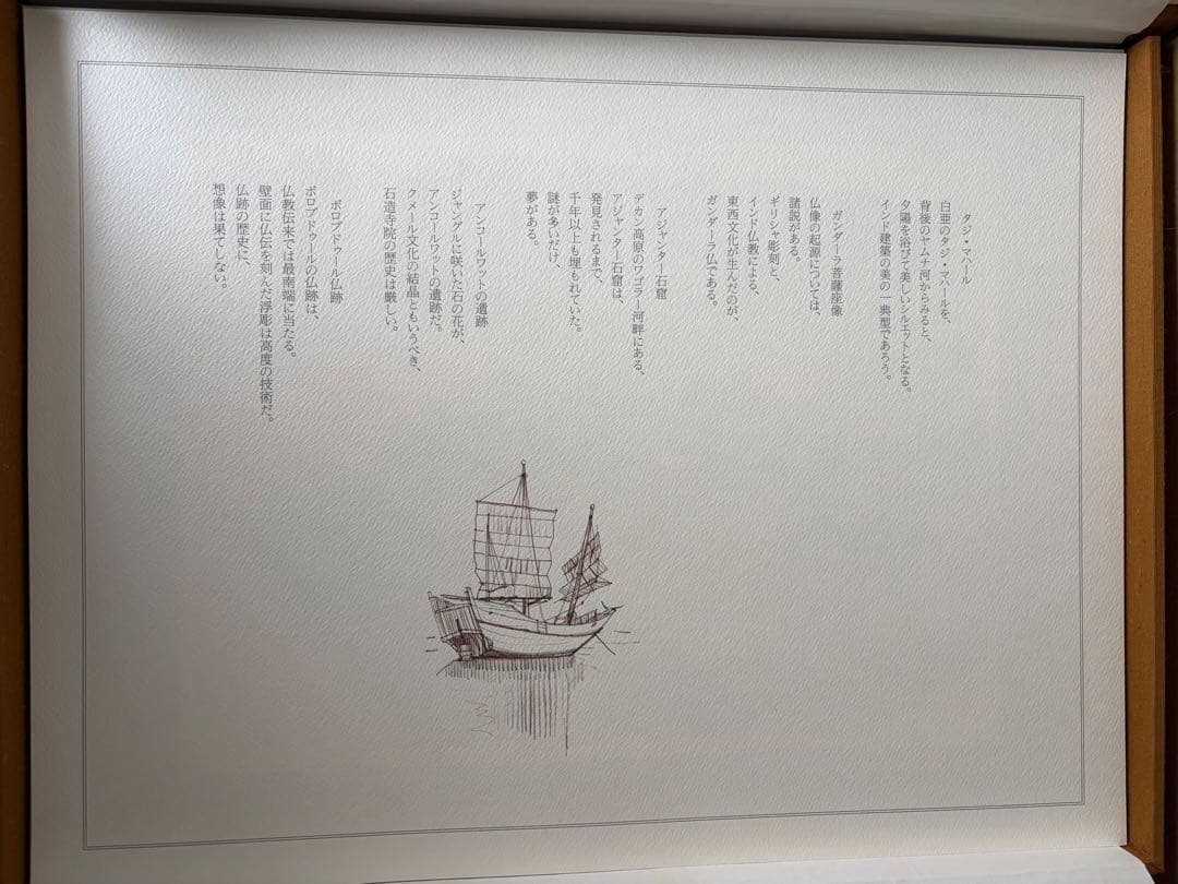 平山郁夫 作品集 「遙かなる旅」新作素描集　25枚揃 絵画 美術　日本経済新聞社