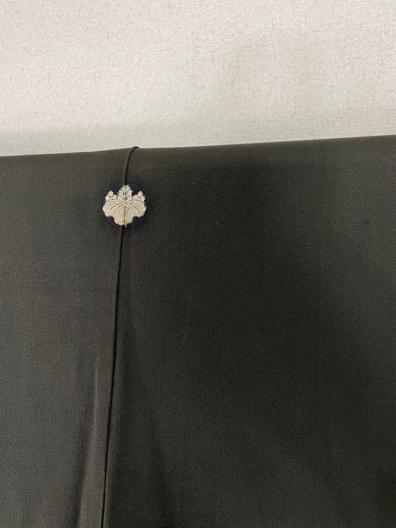 アンティーク　着物　振袖　古典柄　花柄　松　家紋　大正ロマン　RT4