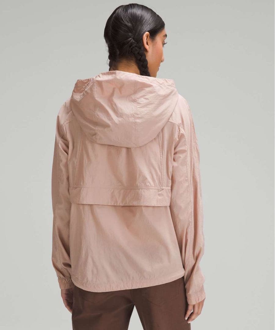 ルルレモン Hood Lite Jacket サイズ4 ピンク系