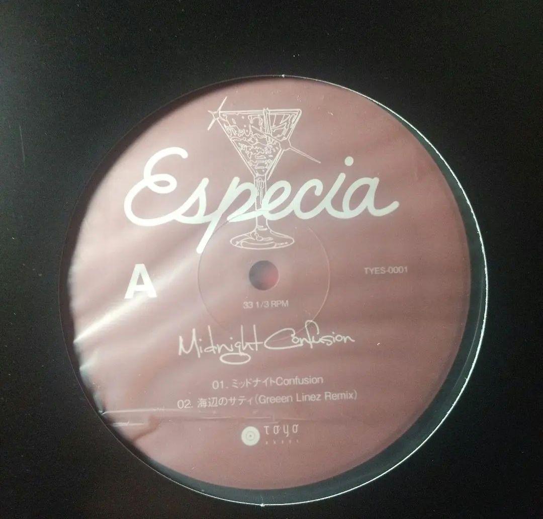 ESPECIA エスペシア midnight Confusion レコード