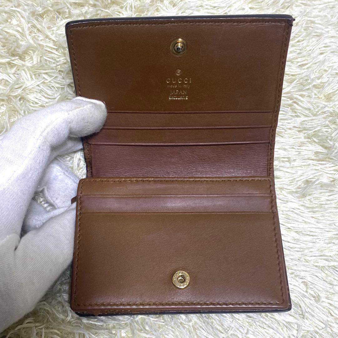 こ*️様 美品✨ GUCCI グッチ 折り財布 バタフライ 刺繡 日本限定 GG