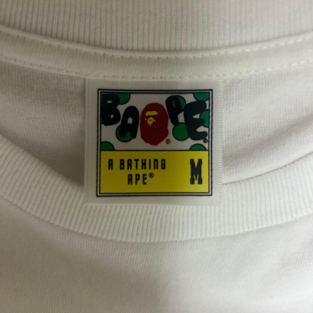 A BATHING APE Tシャツ M ホワイト