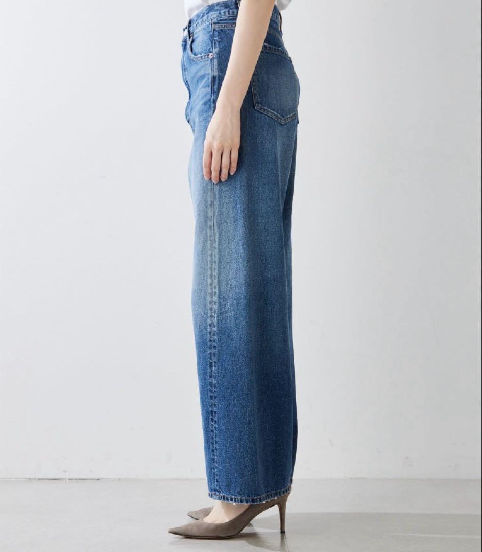ウィムガゼット⭐︎キリカエデキム36ブルー脚長美脚着痩せ美品完売品⭐︎ヴィンテージ