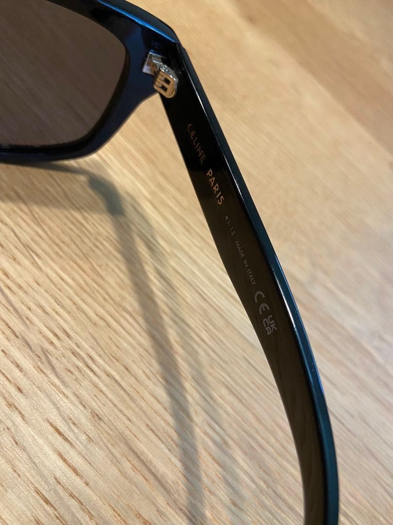 [美品] CELINE モノクローム サングラス　Monochroms