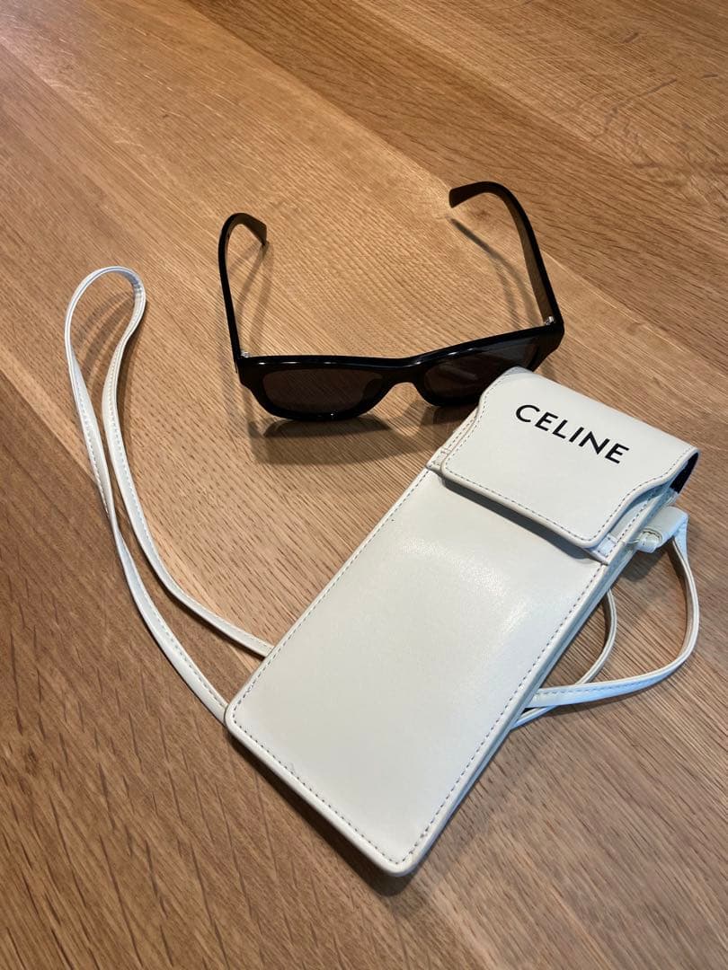 [美品] CELINE モノクローム サングラス　Monochroms
