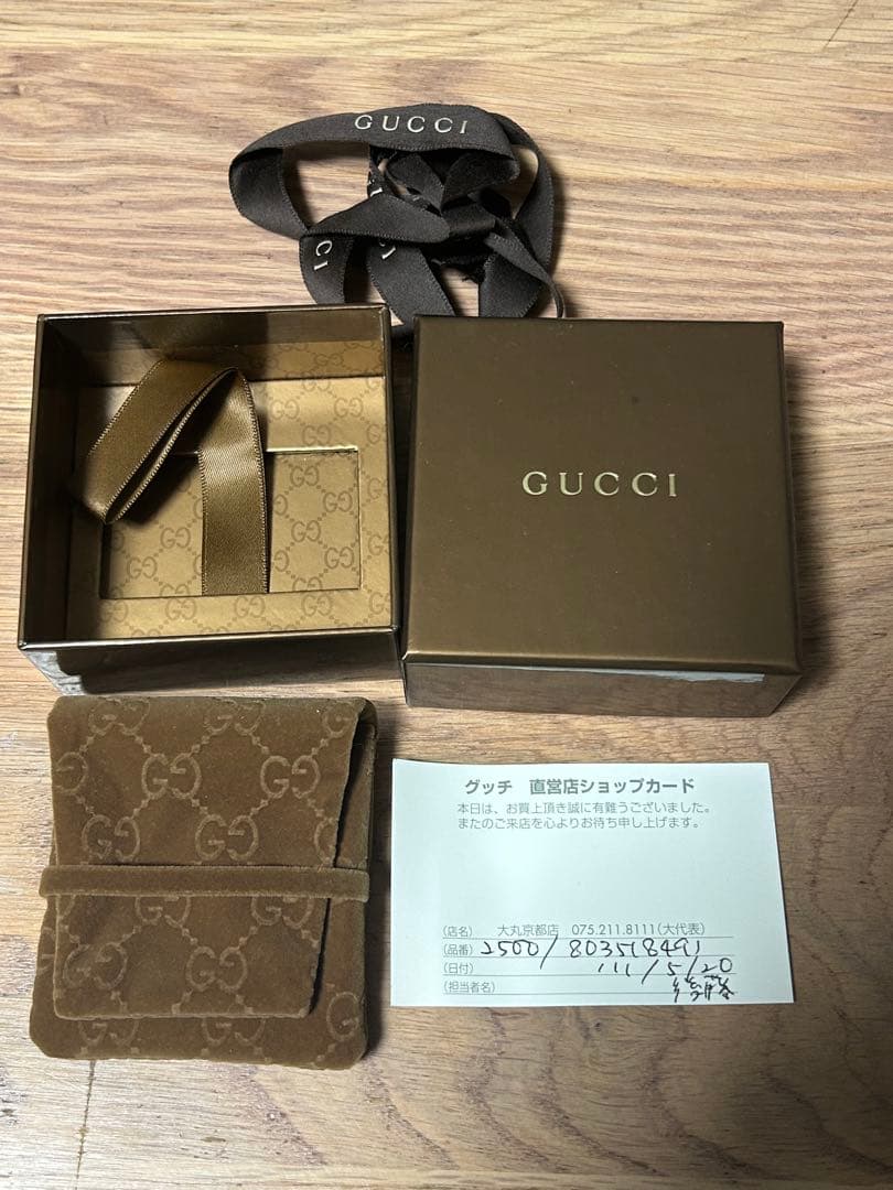 GUCCI ブラック ネックレス
