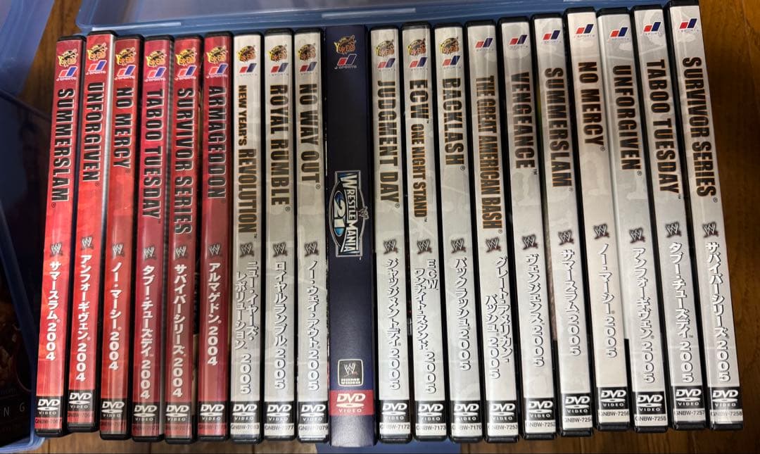 WWE DVD コレクション