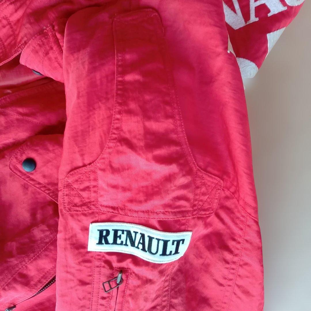 VINTAGE　古着　1990F1日本GP　赤ルノーエルフジャンパー　M-L相当