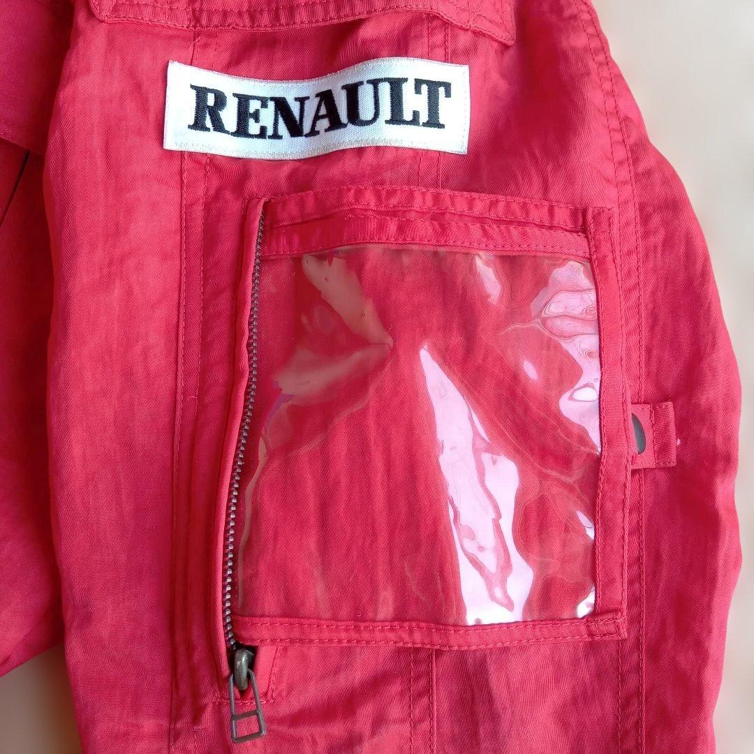 VINTAGE　古着　1990F1日本GP　赤ルノーエルフジャンパー　M-L相当