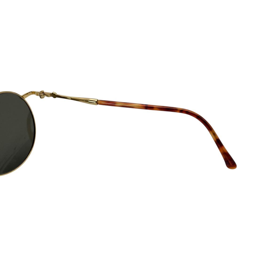 GUCCI グッチ メタルフレーム サングラス ゴールド 49□19