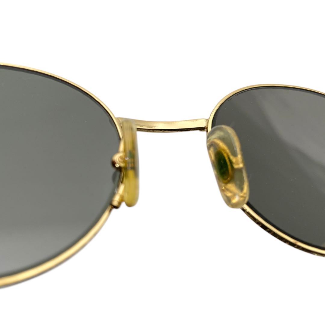 GUCCI グッチ メタルフレーム サングラス ゴールド 49□19