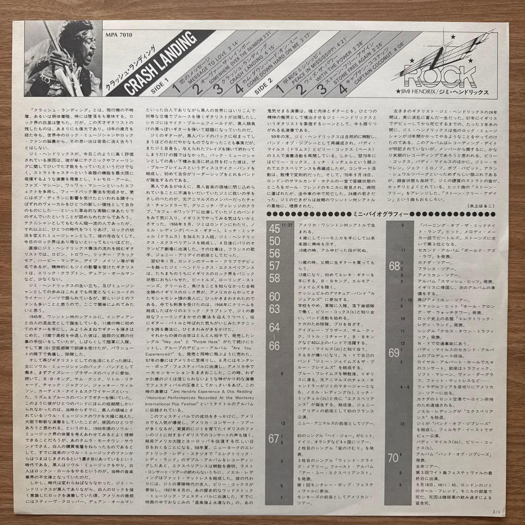 Jimi Hendrix – Crash Landing