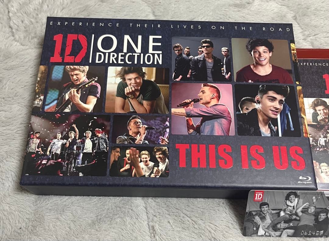 ONE DIRECTION THIS IS US DVD ファンクラブ会員カード