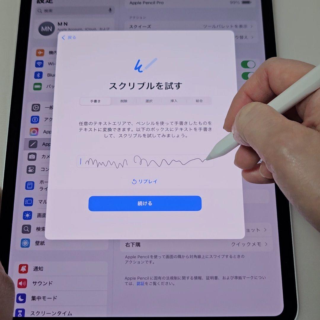 Apple Pencil Pro 正規品 MX2D3ZA/A 新品同様 箱付